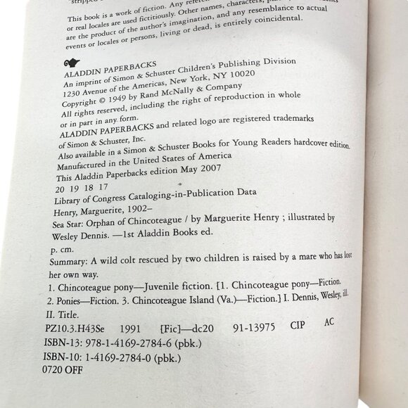 Marguerite Henry Book 3 Pack Mistys Twilight Sea Star Justin Morgan Had A Horse - Picture 10 of 16